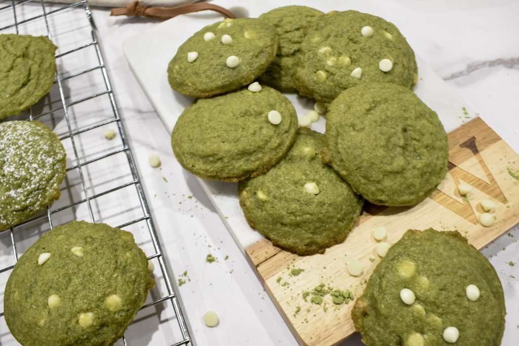 Matcha cookies