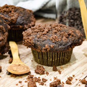 Sourdough Chocolate Muffins