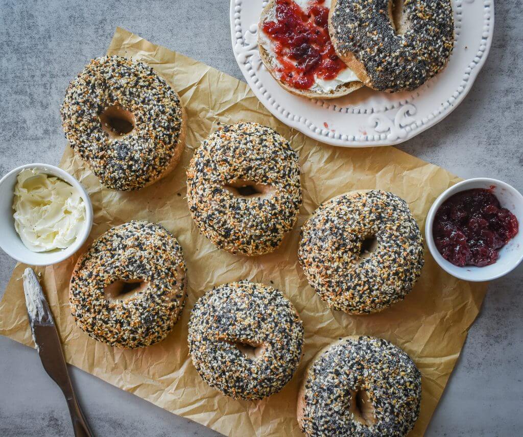 Sourdough Bagels